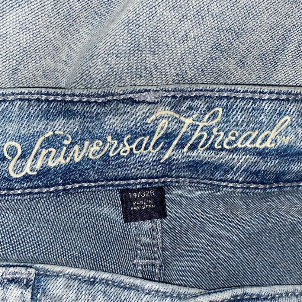 Universal Thread Acid Wash High Rise Skinny Size 14 - Picture 6 of 6